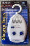 New 2002 Jensen Quality Am/fm Analog Radio Shower Tunes Vintage JWM-125. Fixed Price $58.00.
