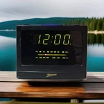 Zenith Alarm Clock Model Z120M Am/fm Corded/battery Backup 1995 Tested Works. Fixed Price $11.02.