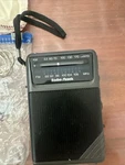 Original Vtg Radio Shack 12-454 Optimus Black Am/fm Pocket W/antenna. Fixed Price $19.00.