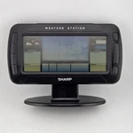 Sharp SPC775 Weather Station Dual Alarm Clock Color Display Indoor Outdoor Black. Fixed Price $15.99.