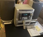 Vintage Aiwa 1999CX-ZL10 Audio System CD3 Radio Works With Remote. Fixed Price $198.95.