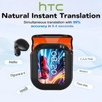 Htc NE20 Bluetooth 6.0 Wireless Earbuds Ai Translator Ows Lcd Touch Headphones. Fixed Price $32.59.
