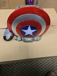 Ekids Marvel Captain America Shield Bluetooth Speaker New W/ Charger, No Box. Fixed Price $34.99.