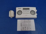 Sangean PR-D5 Am/fm Portable White Radio With Power Adapter.. Fixed Price $34.99.