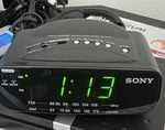 Sony ICF-C212 Dream Machine Am/fm Led Alarm Clock Radio Tested Vg Snooze. Fixed Price $20.89.