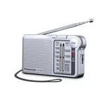 New Panasonic RF-P150D (silver) Am Fm Pocket Radio Portable 2-BAND Receiver. Fixed Price $23.95.