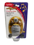 Suprema Radio Action Fm Autoscan Orange Built In Penlight Brand New. Fixed Price $9.99.