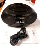 Insignia- Cd/ Am/fm Radio Boombox Black B4111 Original. Fixed Price $21.95.