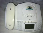 Vintage 1999 Zenith Z824W Corded Phone Alarm Clock Am/fm Radio Cd Player Works. Fixed Price $40.00.