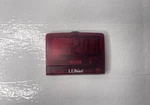 Ll Bean Night Finder Ii Digital Travel Alarm Clock ODCX6 Translucent Red. Fixed Price $24.95.