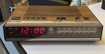 Vintage General Electric Alarm Clock Radio 7-4624B Woodgrain Tested. Fixed Price $39.99.