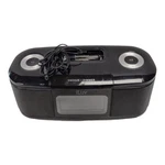 Electronics Iluv Alarm Clock Cell Phone Dock Model No IMM153BLK. Fixed Price $60.00.