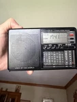 Realistic DX-343 Voice Of The World Portable Am/fm Radio, Black, Headphone Jack. Fixed Price $100.00.