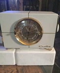 1956 Replica Crosley Lewis CR3038A-WS Mcm Retro Am/fm Bluetooth Clock Radio. Fixed Price $35.00.