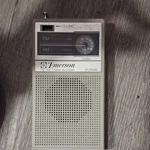 Emerson P3744A Portable Am/fm 2 Band Radio Beige Telescopic Antenna. Fixed Price $15.00.