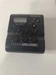 Vintage Sony Walkman SRF-M40W Am/fm Radio Tested & Working. Fixed Price $30.00.