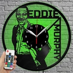 Led Clock Eddie Murphy Vinyl Record Wall Light 4420. Fixed Price $39.52.