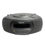 Memorex MC-2862 Silver Dual Alarm Clock Am/fm Radio Cd Player Stereo Tested!. Fixed Price $19.99.