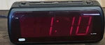 Tozai ATC-108 Digital Led Alarm Clock, Snooze, Quartz, Black, Modern. Fixed Price $13.00.