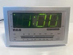 Rca Band Am-fm Clock Radio Model NO.RP3702A. Fixed Price $12.99.