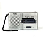 Portable Am Fm Radio Receiver Handheld Speaker 3.5MM Headphone Jack Lightweight. Fixed Price $8.86.