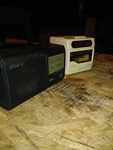 Vintage Sony Portable Am Fm Radio IFC-24 Works & Free Lloyds CR201 Clock. Fixed Price $20.00.