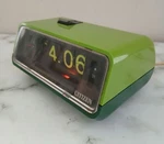 Vintage Citizen Flip Alarm Clock High Leaf Curtis 5RD025 Green Used From Japan. Fixed Price $119.00.