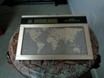 Vintage Seiko World Time Touch Sensor Digital Clock Gives Exact Wide. Fixed Price $30.00.