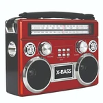 Supersonic SC-1097BT Retro Am/fm/sw 3-BAND Portable Radio +bluetooth+flash Light. Fixed Price $44.90.
