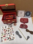 New Muzen Otr Metal Fm Radio Bluetooth Speaker Red Retro Model MW-2AI. Fixed Price $119.99.