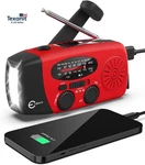 Emergency Hand Crank Radio 7400MWH With 3 Led Flashlight, Am/fm/noaa Portable We. Fixed Price $29.06.