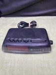 Vtg Ge Radio Digital Clock Am Fm Alarm Model 7-4817B Tested Black. Fixed Price $19.87.