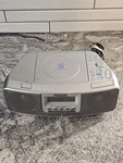 Vintage Panasonic RC-CD500 Clock Radio Alarm Am/fm Silver Tested Working. Fixed Price $27.22.