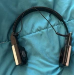 Aiwa Am/fm Stereo Hi-fi Sound HR-S01 Mkii Radio Headphones Triple Folding Cobalt. Fixed Price $20.00.