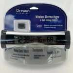 Oregon Scientific Atomic Alarm Clock Wireless Thermo-hygro RMR616HGA Nos. Fixed Price $79.95.