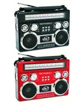 Dolphin SP-411BT Retrobox Portable Bluetooth Am/fm Radio & MP3 Speaker W/antenna. Fixed Price $34.99.