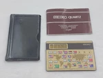 Vintage Digital Seiko World Timer Zone Travel Alarm Clock Pocket Card YJ30. Fixed Price $79.99.
