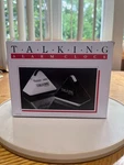Talking Alarm Clock Pyramid Shaped T-10A White English 1980'S New The Box. Fixed Price $29.99.