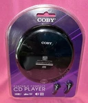 Coby Portable Player With Headphones, Fm Radio, MP3 Compatibility, Lcd Dis.... Fixed Price $19.99.