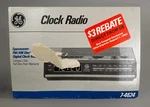 Ge 7-4624 Space Saver Fm/am Electronic Digital Clock Radio Nib Sealed. Fixed Price $110.67.