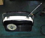 Byronstatics Black Am Fm - Small Portable Radios Retro Power Supply Cord. Fixed Price $19.99.