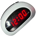 Sharp SPC089 Led Digital Alarm Clock Red Display Snooze Silver Plug-in Works. Fixed Price $10.41.