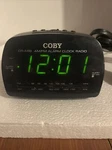 Coby Am/fm Alarm Clock Radio CR-A68 Working Preowned. Fixed Price $10.84.