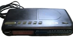Vintage Casino Clock Radio Alarm CR5200 Black Tested. Fixed Price $13.76.