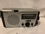 Bean Eton FR-400 Multi Radio Emergency Cell Phone Charger Flashlight Silver. Fixed Price $15.93.
