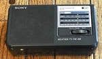 Sony Weather Radio ICF-36 Tv Fm Am 4 Band Portable Tested Ac/dc Working. Fixed Price $17.50.