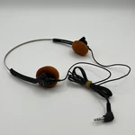 Sony TRH-1 Wired Stereo Headphones 3.5MM Jack For Walkman W/ Orange Pads, Tested. Fixed Price $45.00.