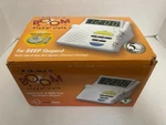 Sonic Alert Boom SB1000 Vibrating Alarm Clock W/ Bed Shaker, Lamp Flasher. Fixed Price $49.99.