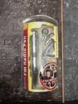 Vintage 2003 Quasar Fm Radio Ballpoint Pen With Stereo Earbuds QP3 New. Fixed Price $10.00.