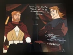 Mat Lucas Signed 11X14 Star Wars: Clone 2D Anakin Skywalker Autograph Quote. Fixed Price $119.99.